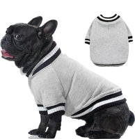 Grey Winter Pullover Sweatshirt
