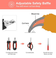Dog Nail Trimmer Set
